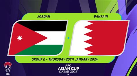 live score jordan vs bahrain